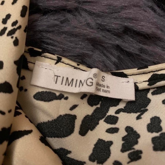 Animal print Cowl Neck Slip Dress!!🐯🐯 - Picture 3 of 3